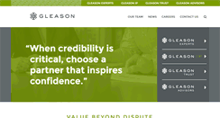 Desktop Screenshot of gleasonexperts.com